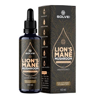 Solve Labs Lions Mane 15:1 Soplówka Jeżowata w Kroplach 60ml