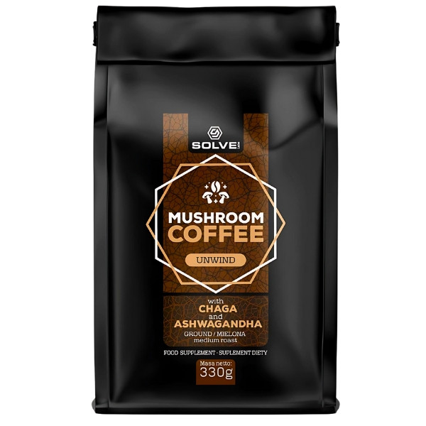 Solve Labs Mushroom Coffee Chaga + Ashwagandha 330g