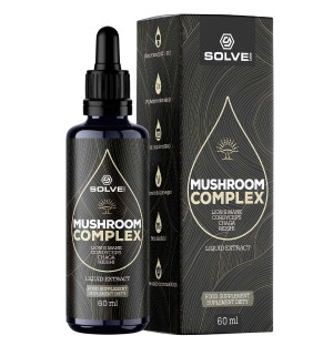 Solve Labs Mushroom Complex 4 Mushrooms in Drops 60ml