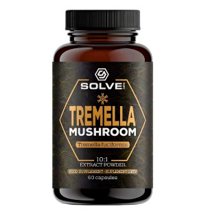 Solve Labs Tremella 10:1 Tremella fuciformis 60 caps.