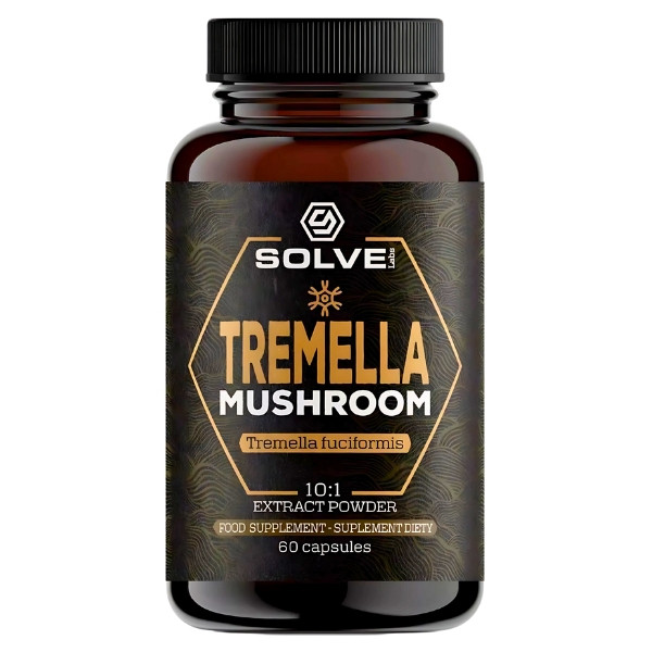 Solve Labs Tremella 10:1 Tremella fuciformis 60 caps.