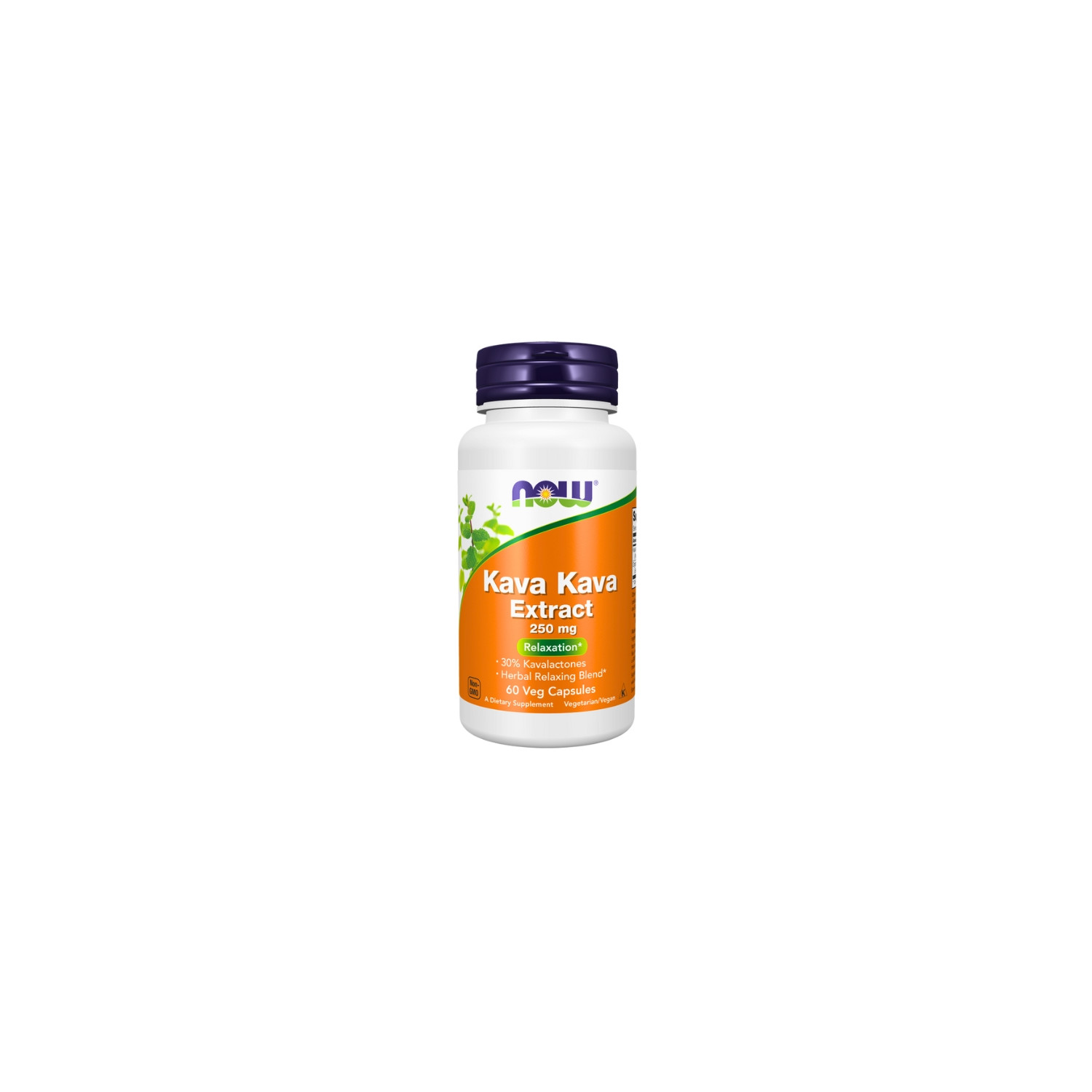 NOW Foods Kava Kava Extract 250mg 60 kaps. Vege