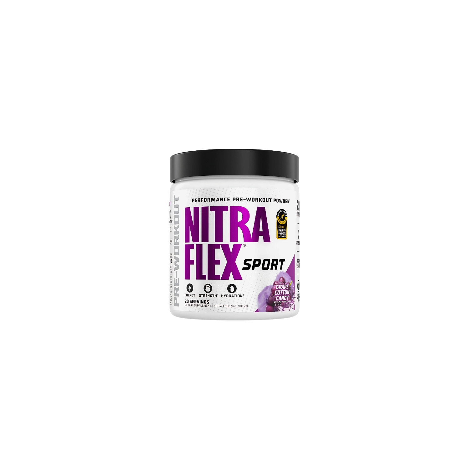 GAT Sport Nitraflex Sport 300g Grape Cotton Candy