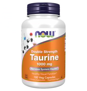 NOW Foods Tauryna Double Strength 1000mg 100 kaps. Vege