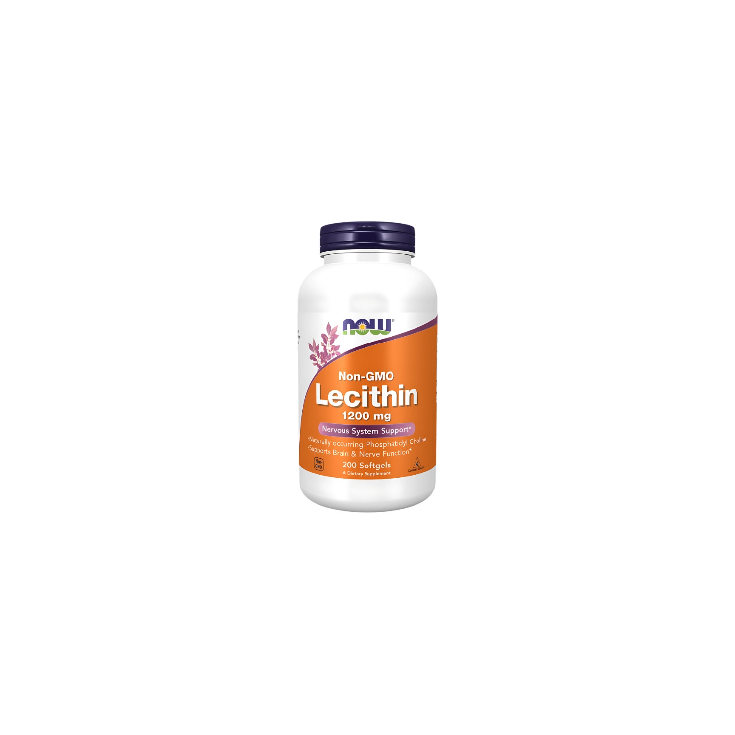 NOW Foods Lecytyna 1200mg 200 kaps. Softgels
