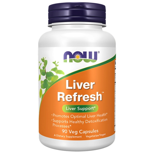 NOW Foods Liver Refresh 90 caps. Vege
