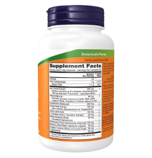 Product composition NOW Foods Liver Refresh 90 caps. Vege