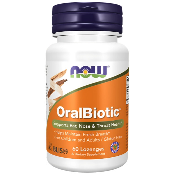 NOW Foods OralBiotic 60 Lutschtabletten