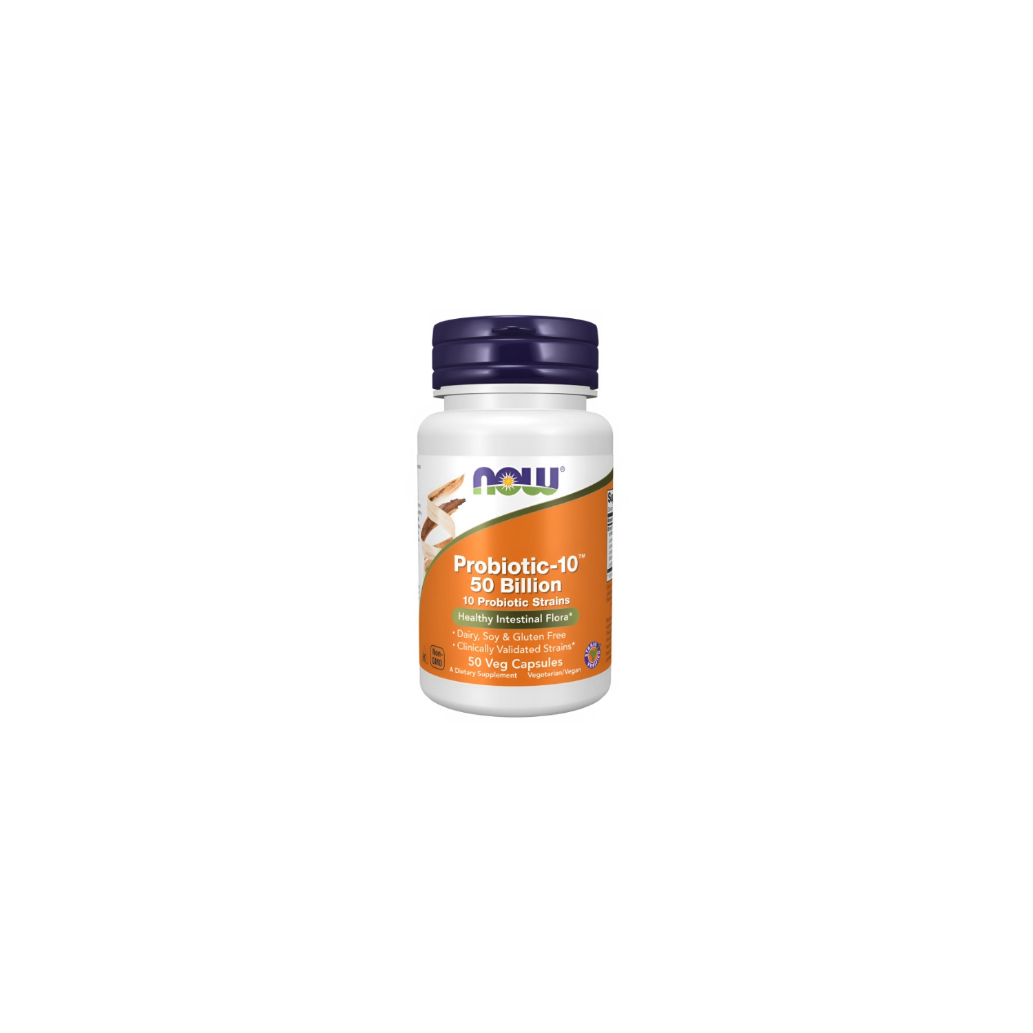 NOW Foods Probiotic-10 50 Billion CFU 50 caps. Vege