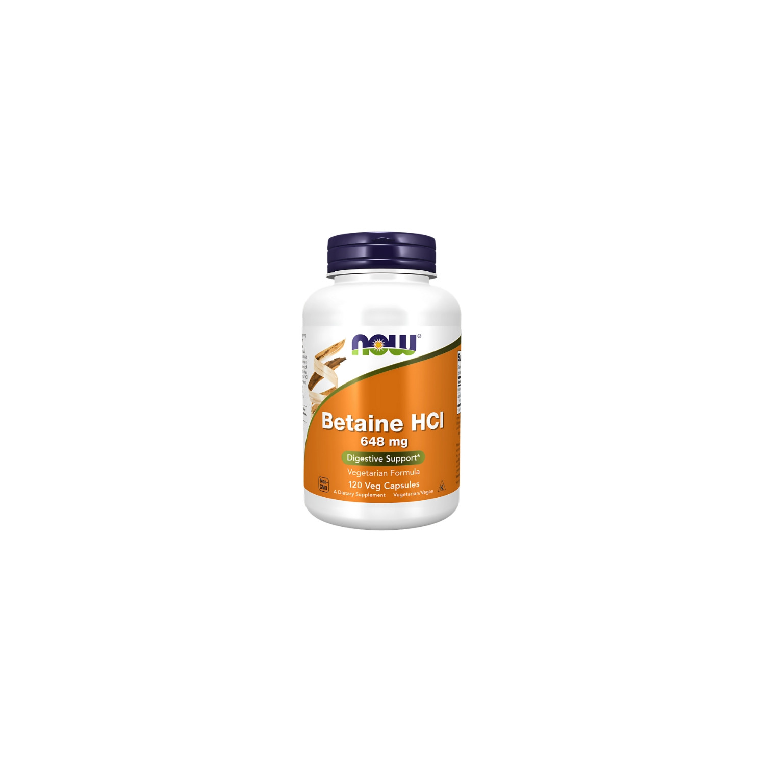 NOW Foods Betain HCl 120 kaps. Vege