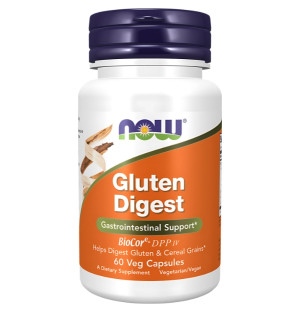NOW Foods Gluten Digest Enzymes 60 kaps. Vege