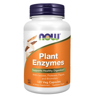 NOW Foods Plant Enzymes 120 kaps. Vege