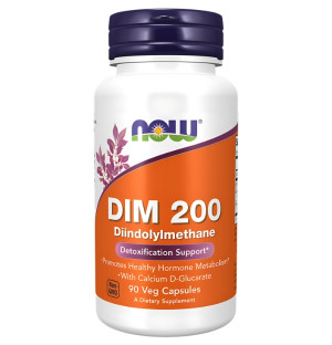 NOW Foods DIM 200 Diindolylmethan 90 caps. Vege