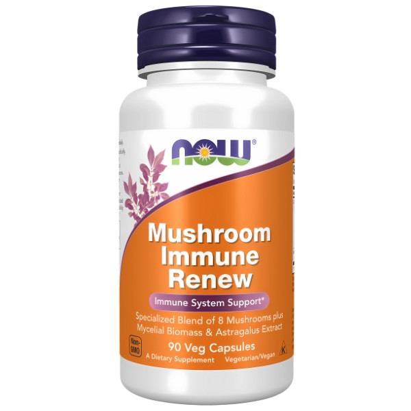 NOW FoodsMushroom Immune Renew 90 kaps. Vege