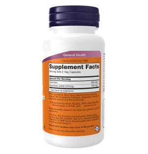 Zusammensetzung NOW Foods Quercetin with Bromelain 120 kaps. Vege