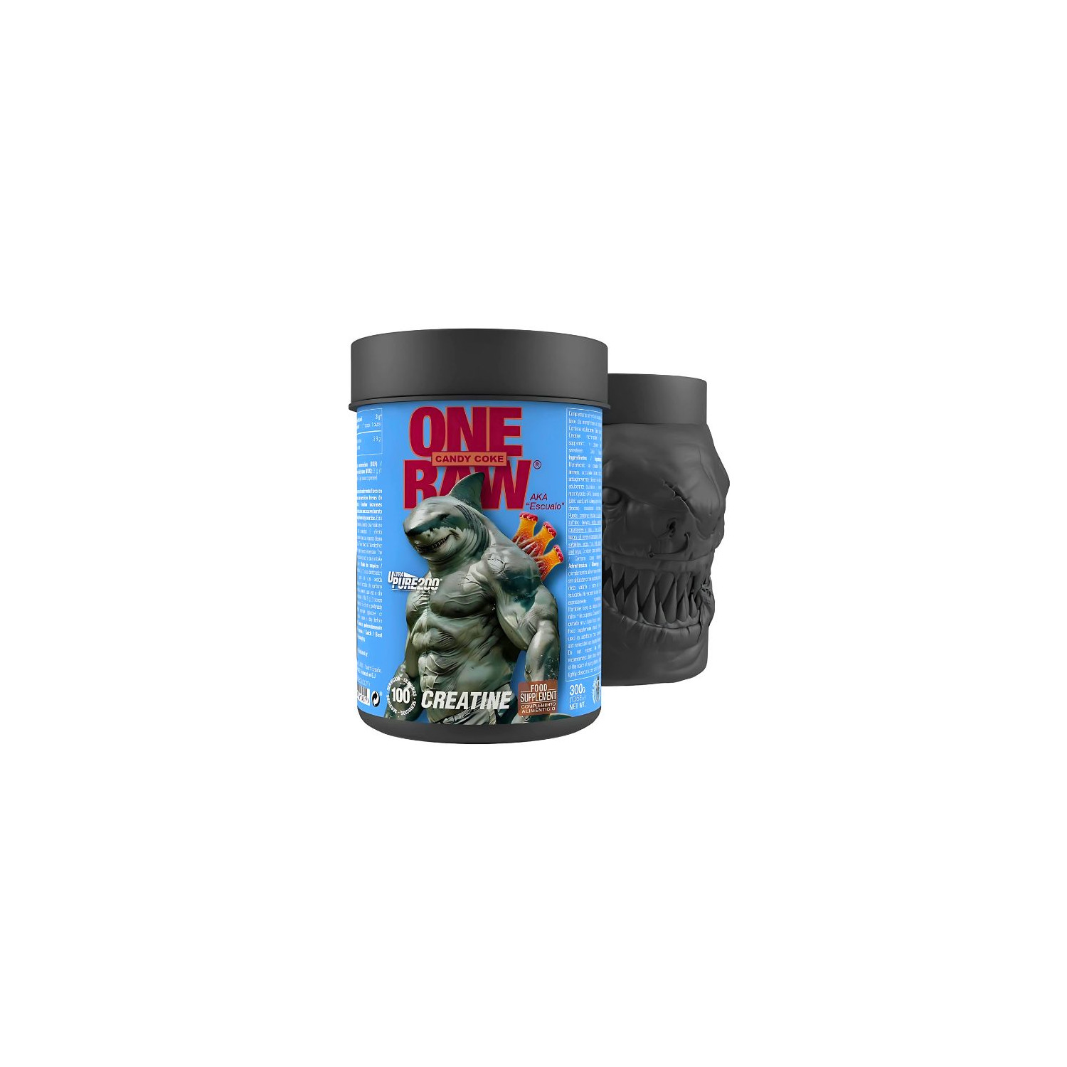 Zoomad Labs One Raw Creatine 300g candy cola shark