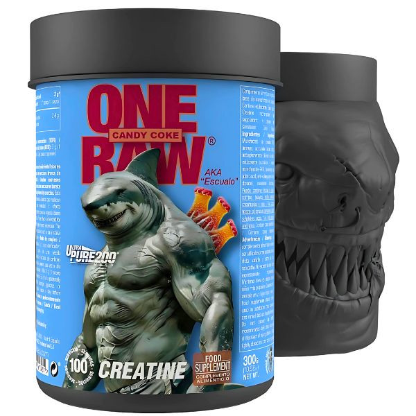 Zoomad Labs One Raw Creatine 300g candy cola shark