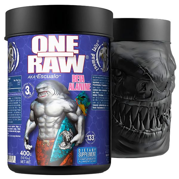 Zoomad Labs One Raw Beta Alanine 400g wild berries shark