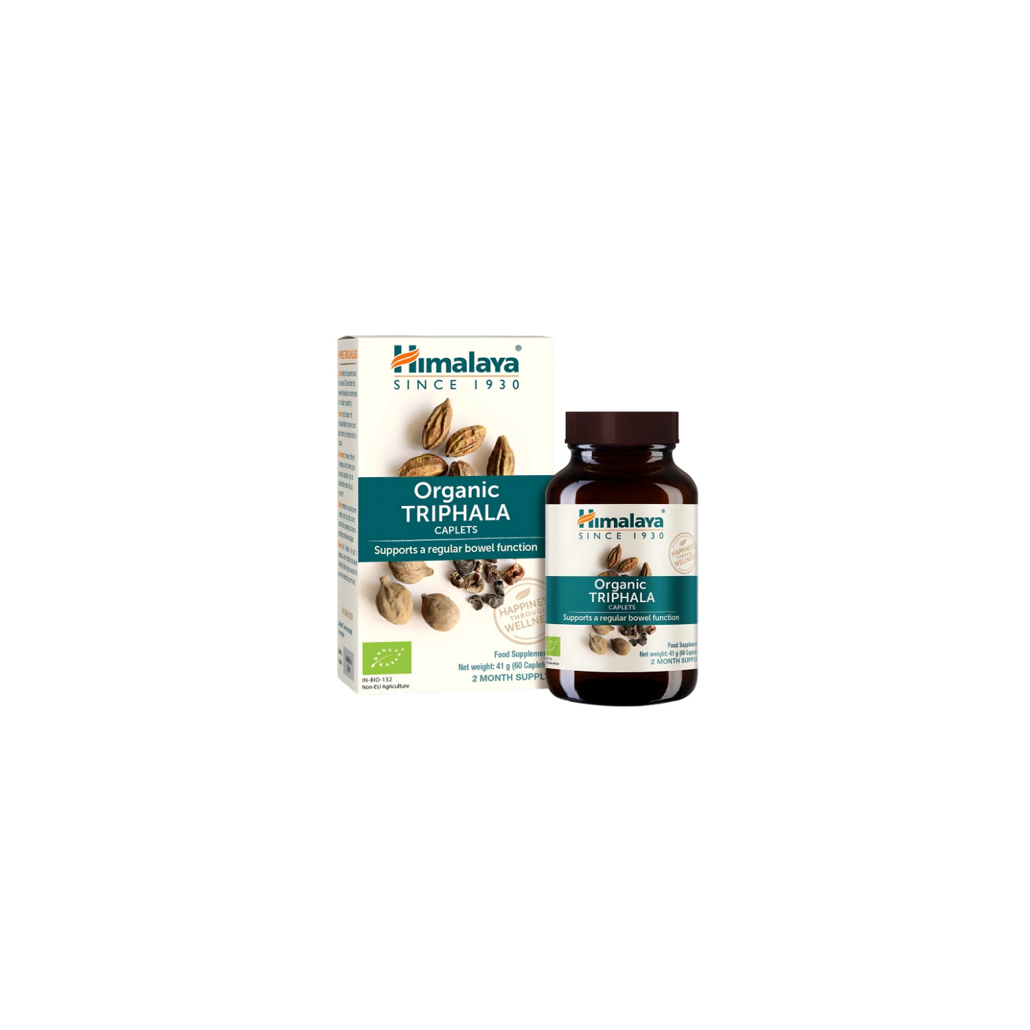 Himalaya Organic Triphala - Verdauungsunterstützung 60 kaps.
