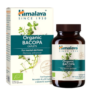 Himalaya Organic Bacopa - Gedächtnis und Konzentration 60 kaps.