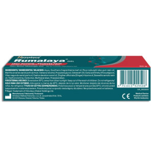 Zusammensetzung Himalaya Rumalaya Gel - für gesunde Gelenke 60 tabl.