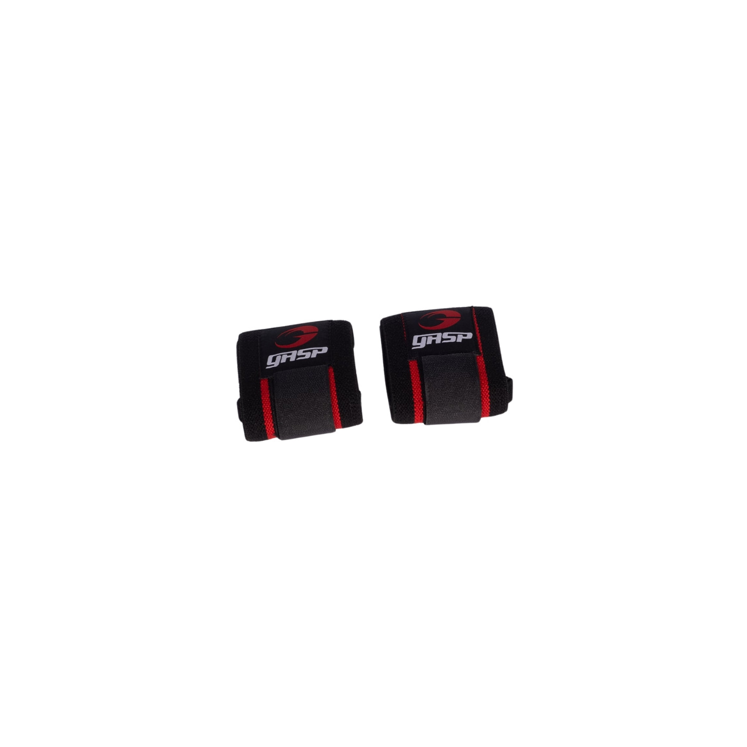 Vorschau2 GASP Hardcore Wrist Wraps Schwarz-Rot 33cm
