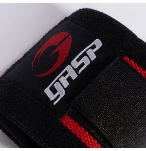 Preview1 GASP Hardcore Wrist Wraps Black-Red 33cm