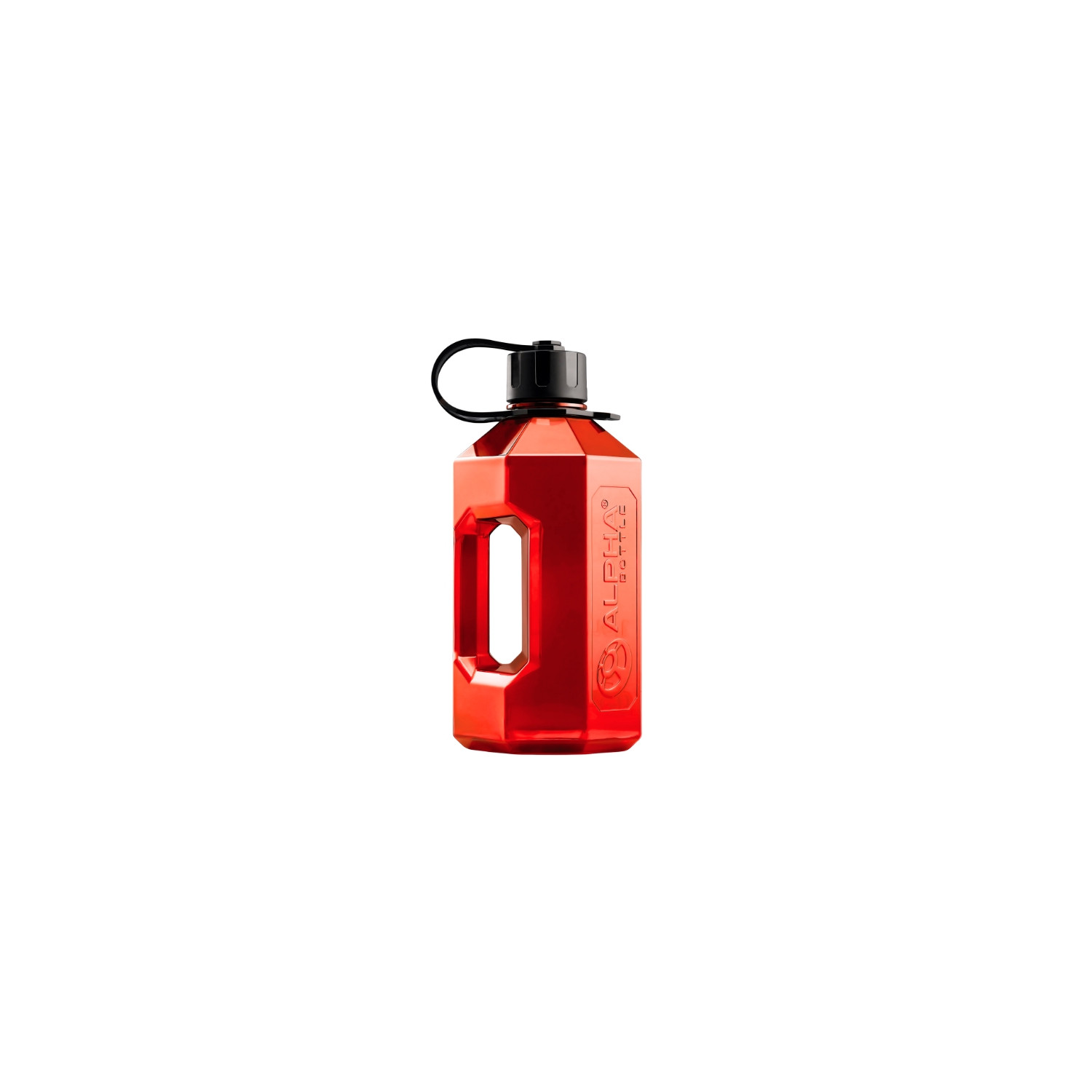 Alpha Designs Alpha Bottle XXL Jug 2,4L Czerwony