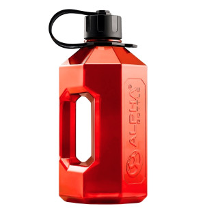 Alpha Designs Alpha Bottle XXL Jug 2,4L Czerwony