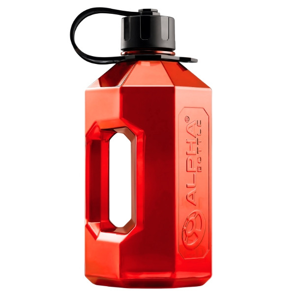 Alpha Designs Alpha Bottle XXL Jug 2,4L Czerwony