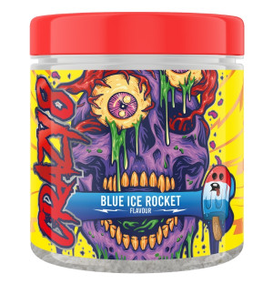 Swedish Supplements Crazy 8 325g blue ice rocket pop