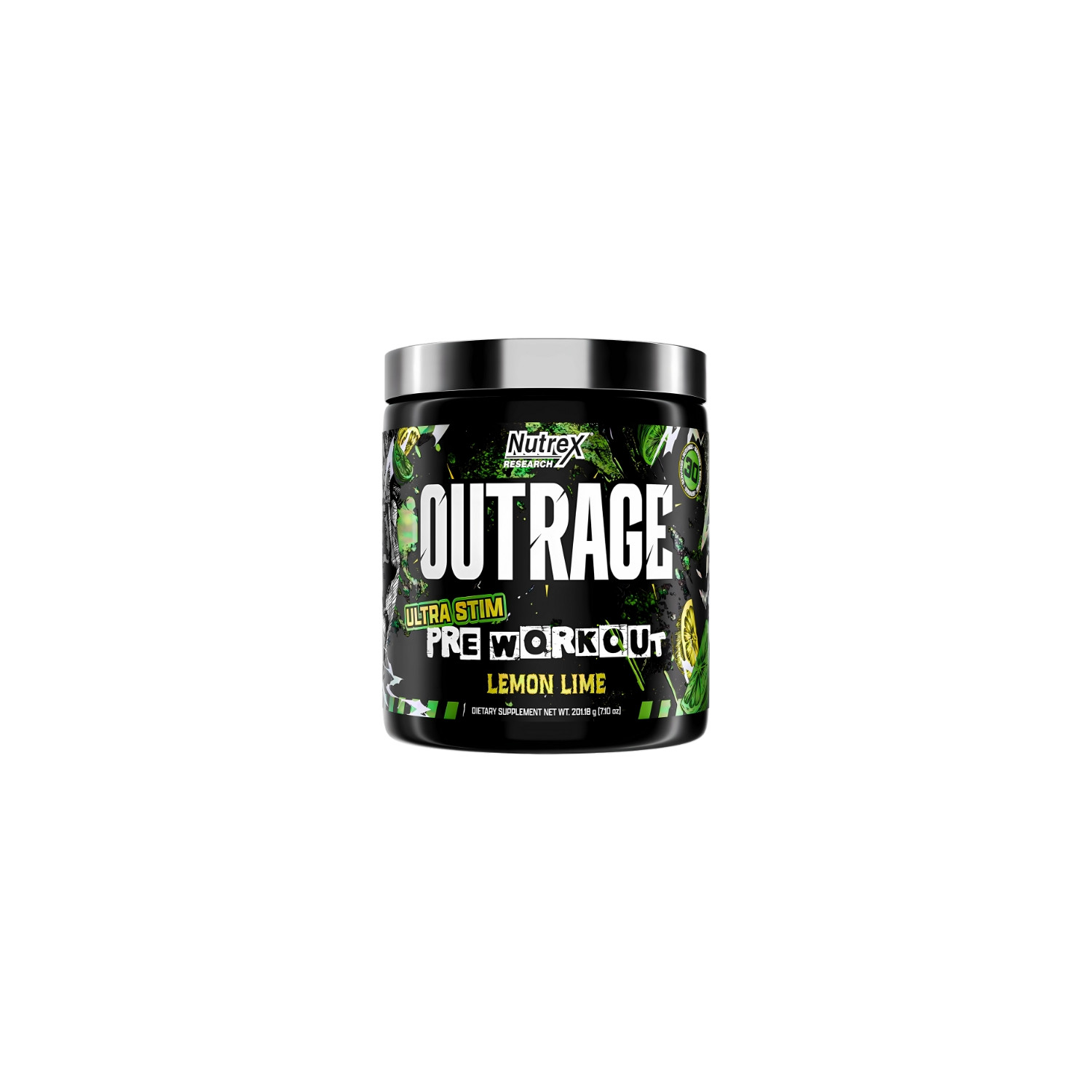 Nutrex Outrage 210g Zitrone-Limette