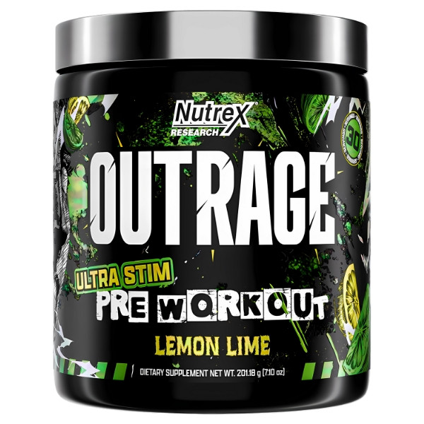 Nutrex Outrage 210g Zitrone-Limette