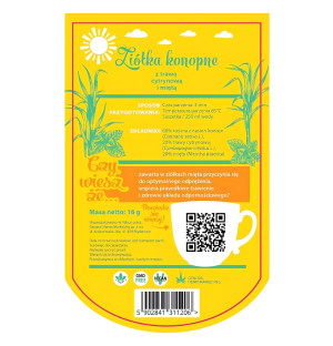 Product composition Hemp Herbs for a Good Day 16g