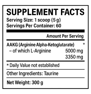 Zusammensetzung Sport Armour AAKG 300g