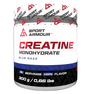 Sport Armour Creatine Monohydrate 300g blue razz