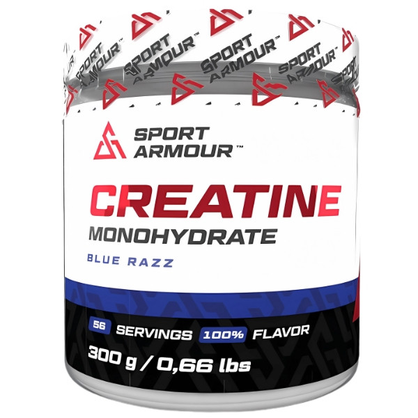 Sport Armour Creatine Monohydrate 300g blue razz