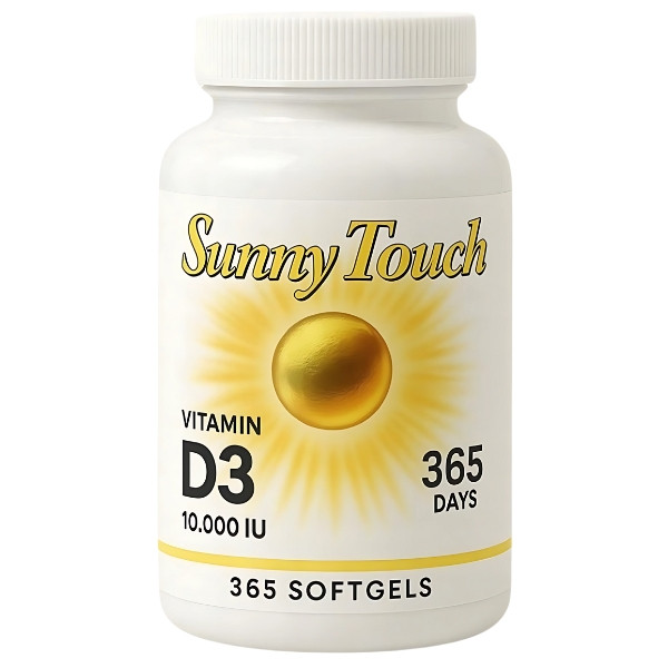 Sport Armour Sunny Touch D3 10,000 IU 365 kaps. Softgels