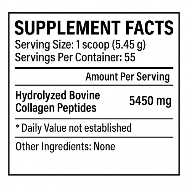 Skład produktu Sport Armour Collagen 300g
