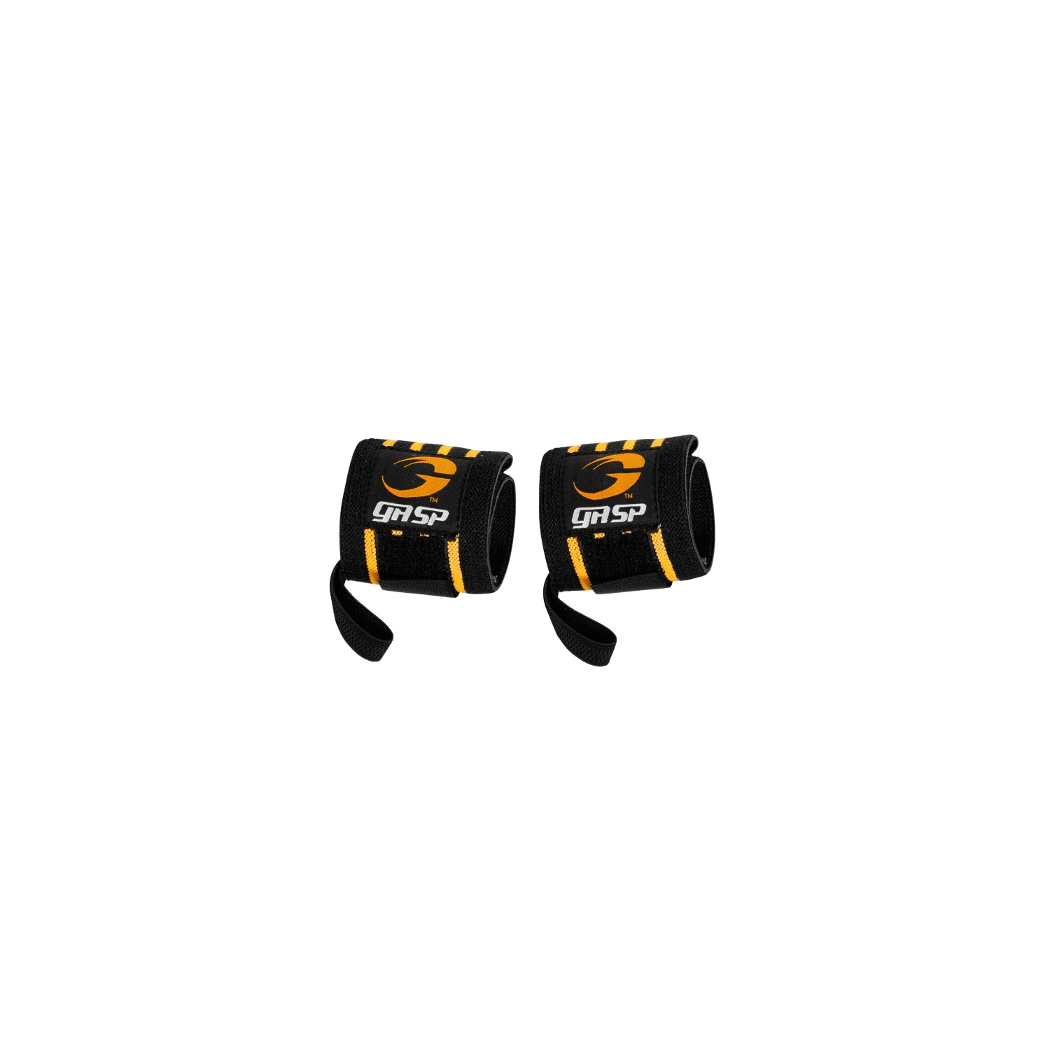 GASP Hardcore Wrist Wraps Schwarz-Gelb