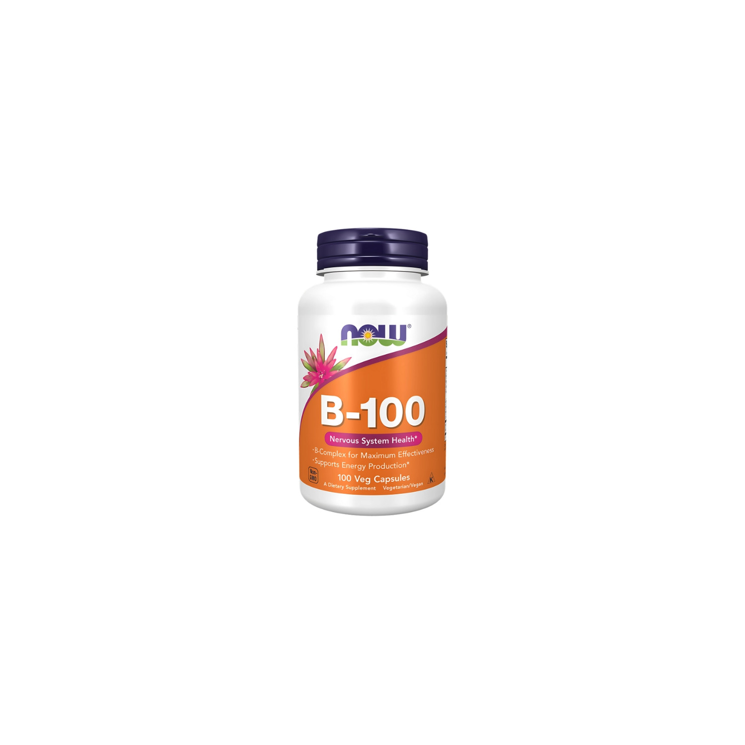 NOW Foods Vitamin B-100 100 caps. Vege