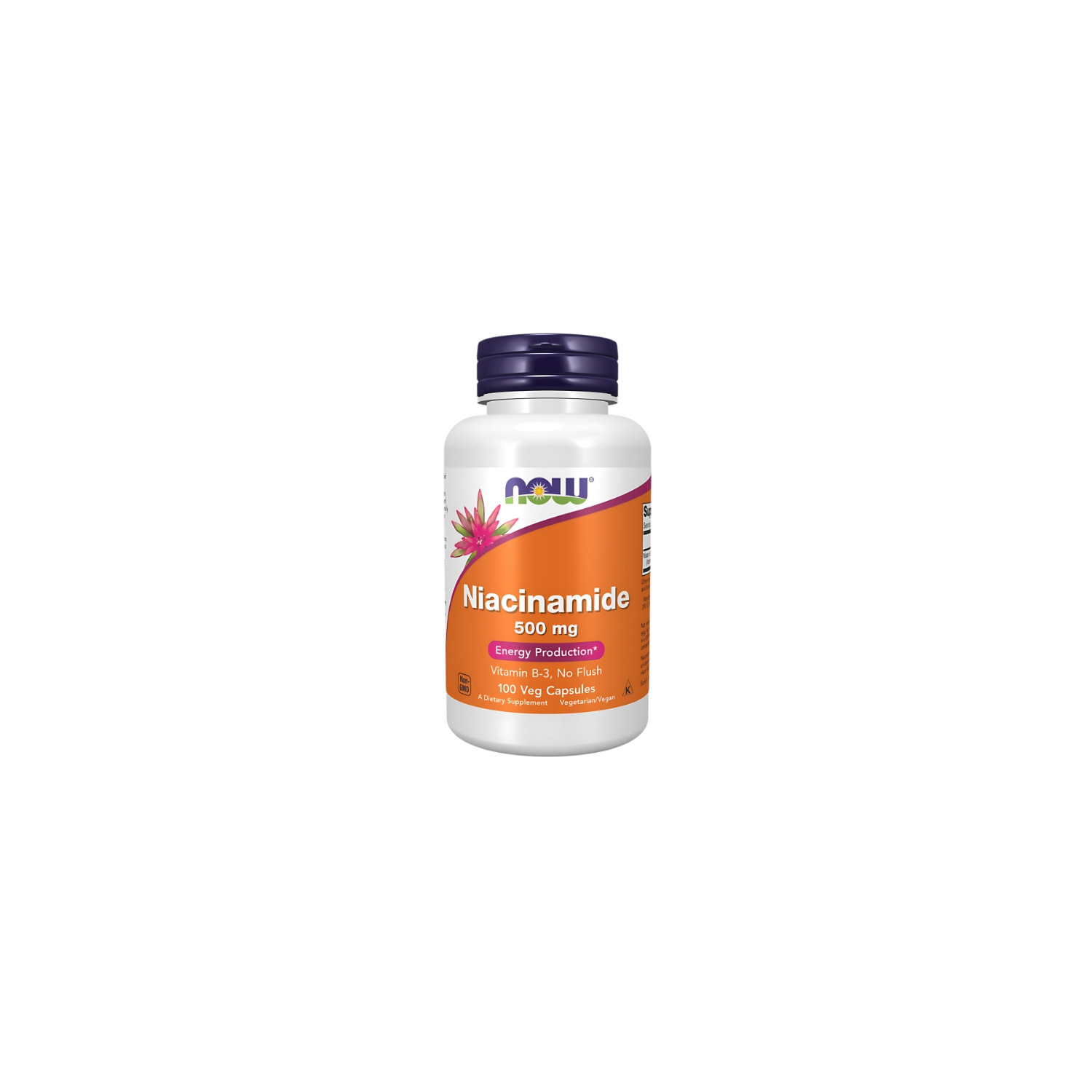 NOW Foods Niacinamide 500mg 100 kaps. Vege