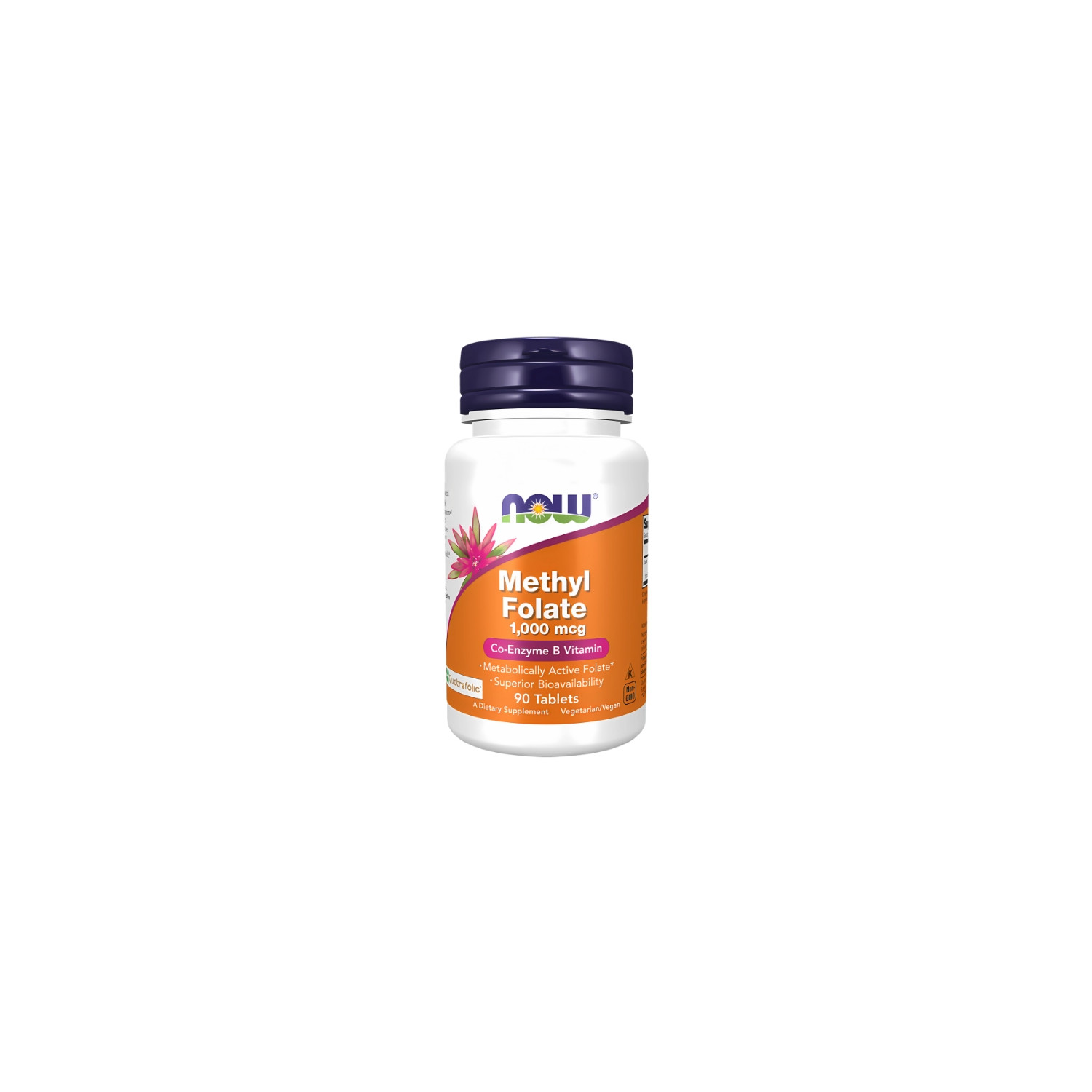 NOW Foods Methyl Folate 1000mcg 90 tabs.