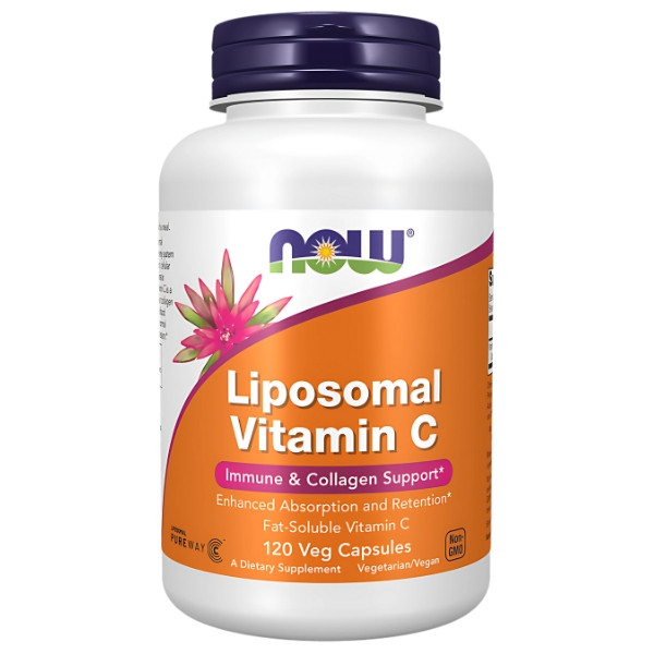 NOW Foods Liposomal Vitamin C 120 caps. Vege