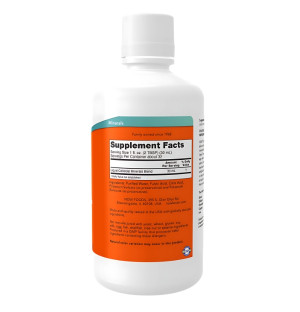 Zusammensetzung NOW Foods Kolloidale Mineralien Flüssig 946ml Original