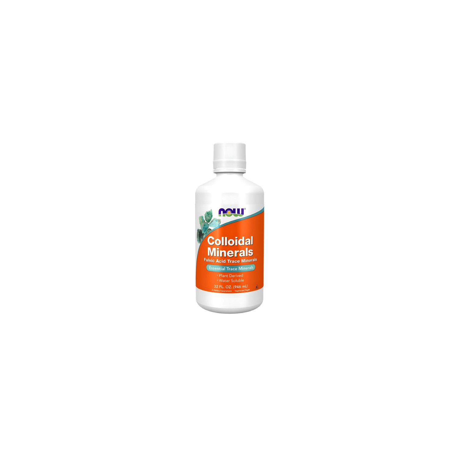 NOW Foods Kolloidale Mineralien Flüssig 946ml Original