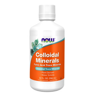 NOW Foods Kolloidale Mineralien Flüssig 946ml Original
