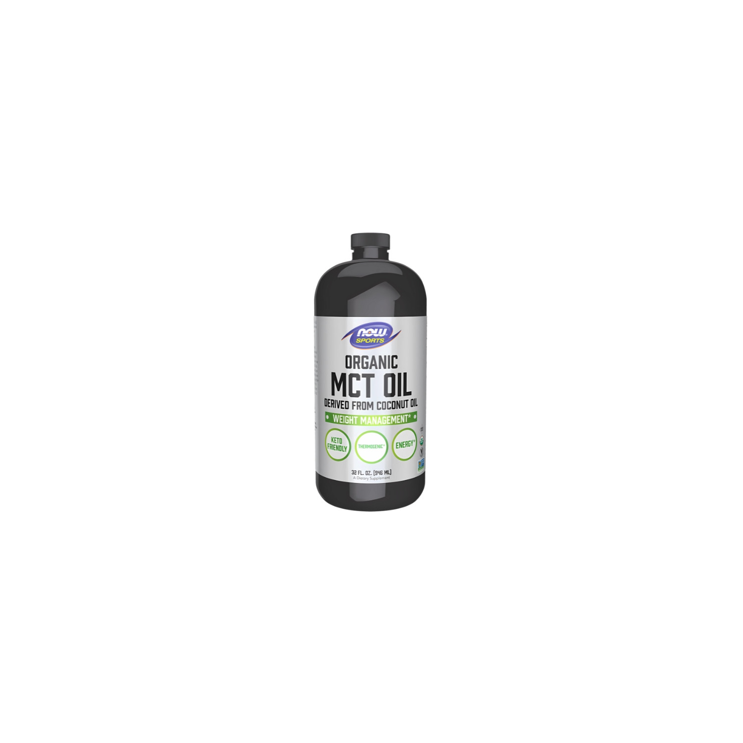 NOW Foods MCT Oil 946ml Organic