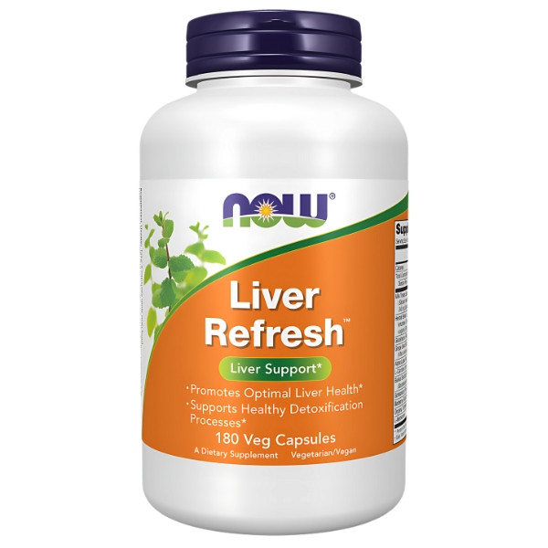 NOW Foods Liver Refresh 180 kaps. Vege