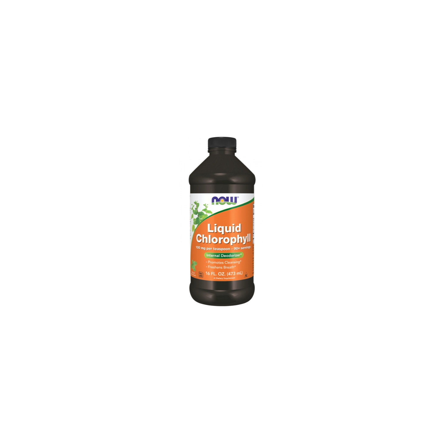 NOW Foods Chlorophyll Flüssigkeit 473ml Minze
